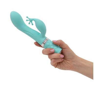 Pillow Talk - Kinky Rabbit & G-Spot Vibrator Teal